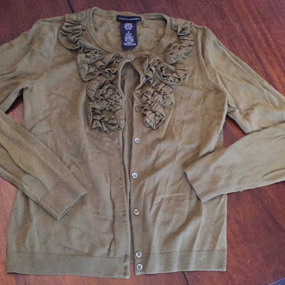 Olive Cardigan
